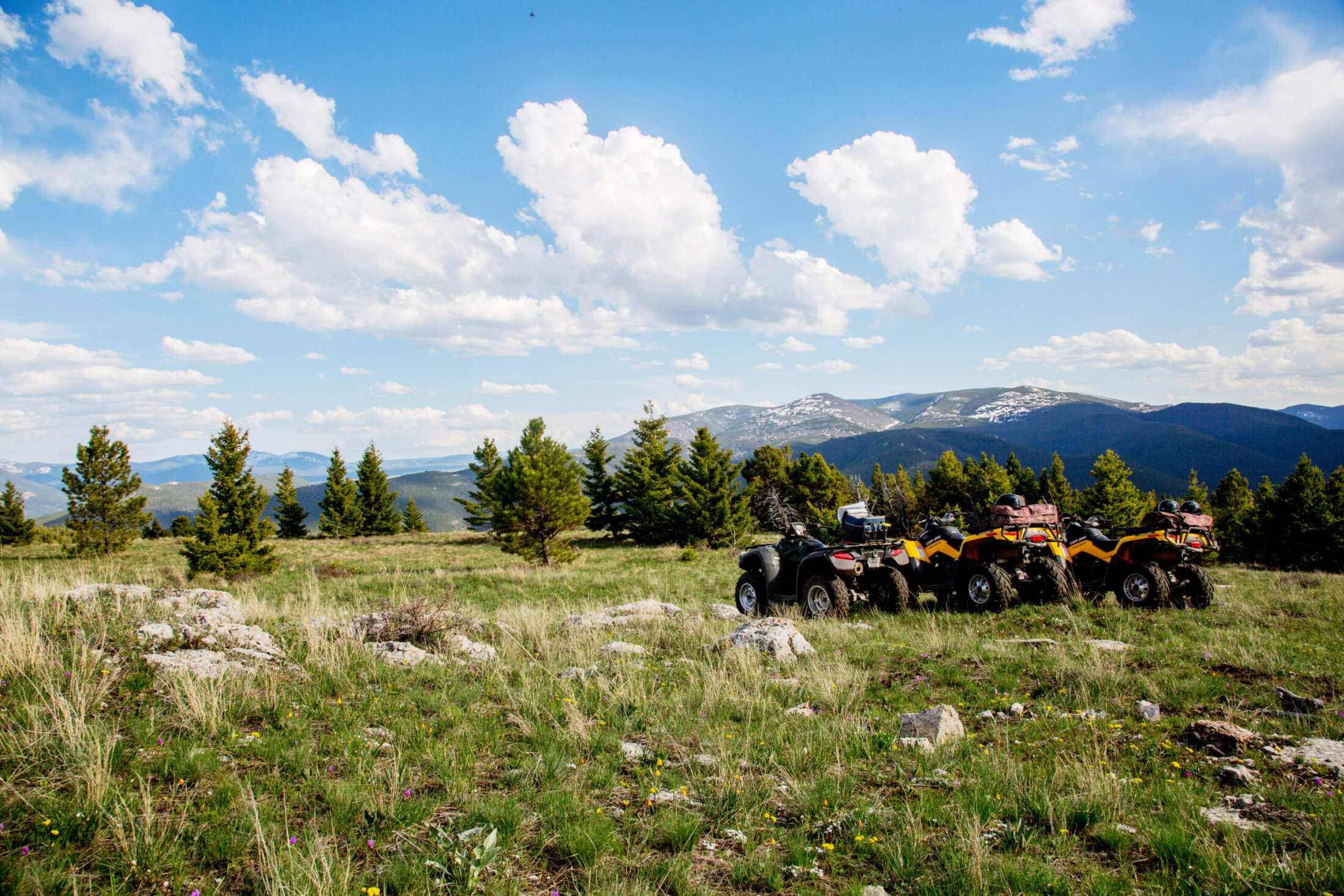 ATVs in the Mountains