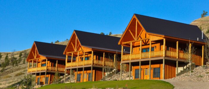 3 cabins