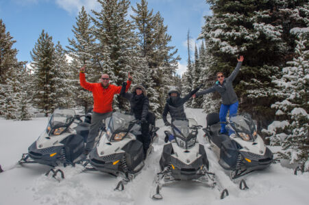 Snowmobile Rides
